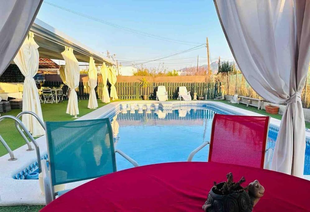 Casa Rural A 4Km De Murcia Con Piscina Y Spa Caliente Екстериор снимка